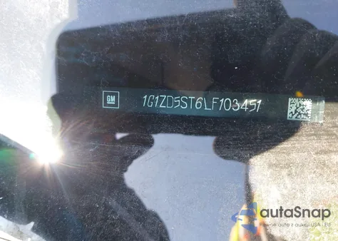 2020 Chevrolet Malibu Fwd Lt z USA, uszkodzony, nr VIN 1G1ZD5ST6LF103451